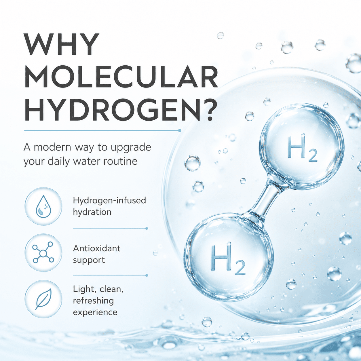 Getue Hydrogen Water Tablets,100 pieces of large packaging support, suitable for both men and women, meeting daily life needs