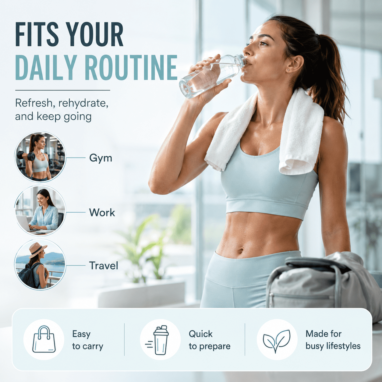 Getue Hydrogen Water Tablets,100 pieces of large packaging support, suitable for both men and women, meeting daily life needs